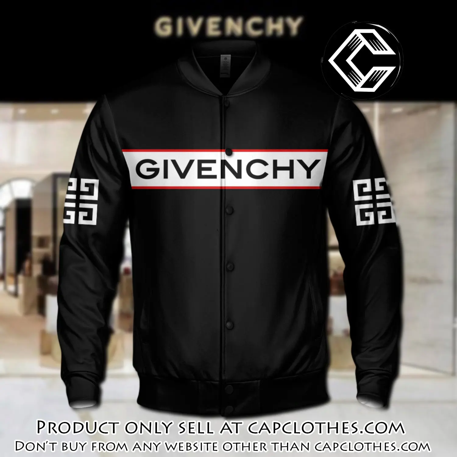 Luxury givenchy varsity premium baseball jacket bjv1051 cc0044825